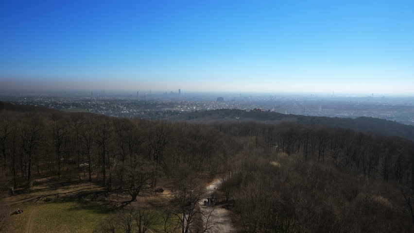 Skyline Vienna, Austria, Europe, 4K