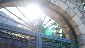 Forged metal products. Visor for doors, gates, stair railings - Powered by Shutterstock - Get 15% off with code: PIKWIZARD15