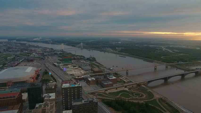 Aerial Missouri St Louis September 2016 4K