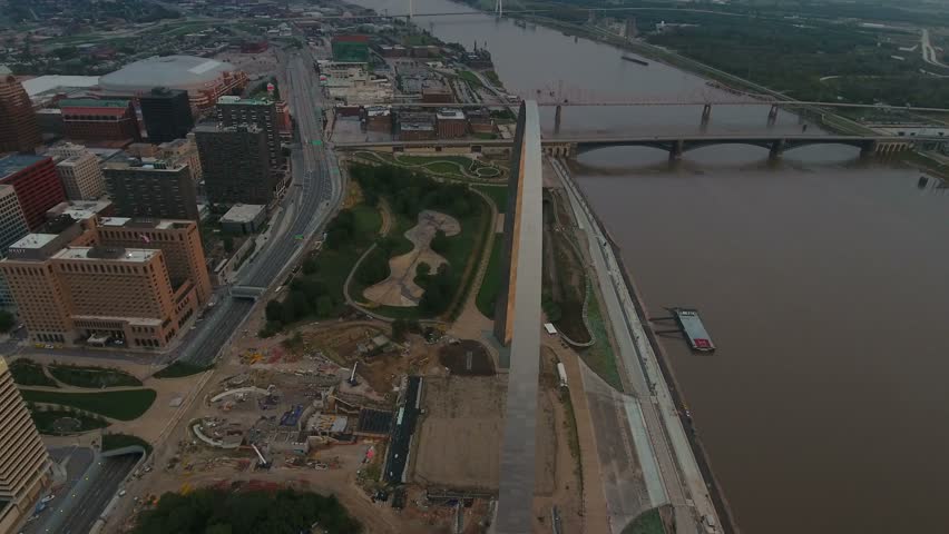 Aerial Missouri St Louis September 2016 4K