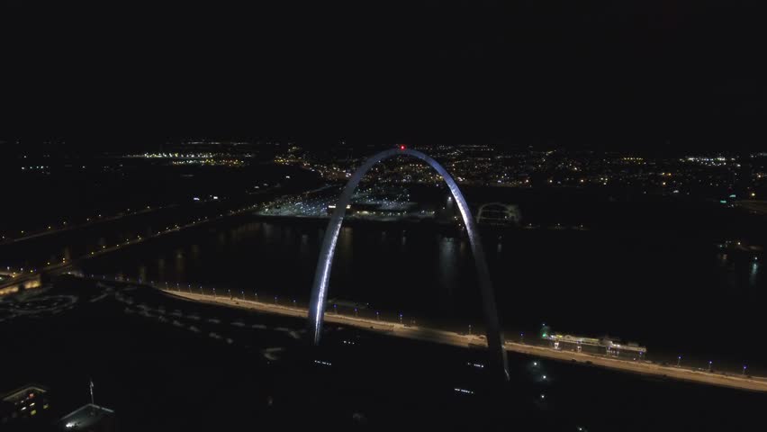 Aerial Missouri St Louis September 2016 4K