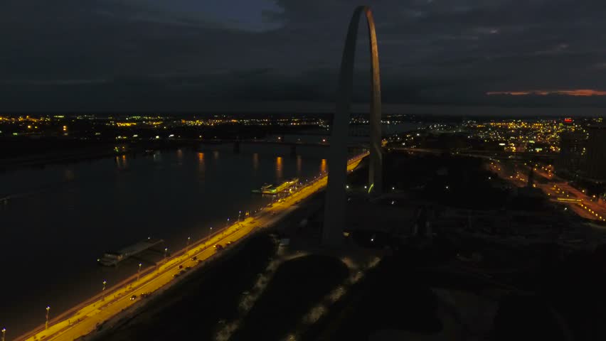 Aerial Missouri St Louis September 2016 4K