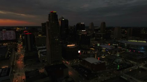 Aerial Missouri Kansas City September 2016 4K