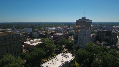 Aerial Mississippi Jackson September 2016 4K