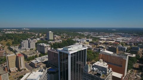 Aerial Mississippi Jackson September 2016 4K