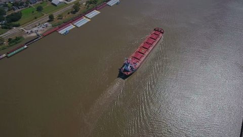 Aerial Louisiana New Orleans September 2016 4K
