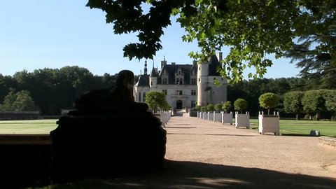 The Châteaux of the Loire Valley Chenonceau Castel 
are part of the architectural heritage of the historic towns along the Loire River in France. UNESCO  World Heritage Site.