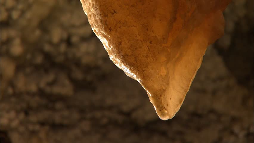 Large stalactite