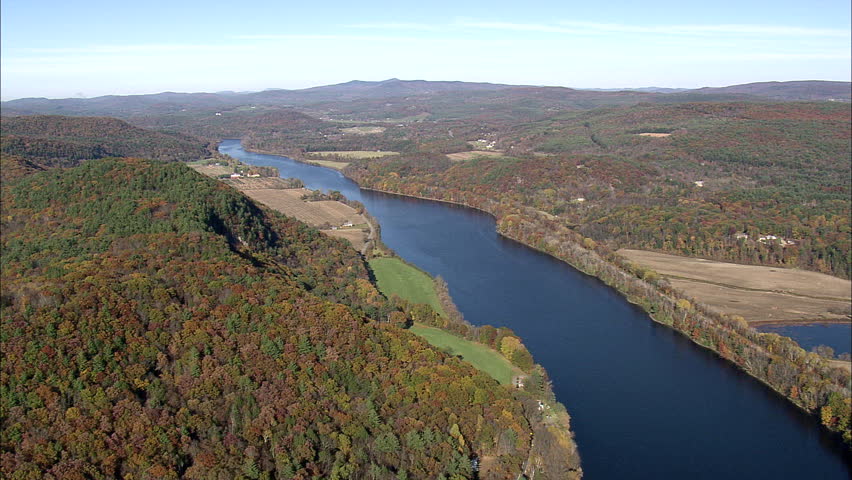State Border Along Connecticut River United States, Sullivan County-2008
