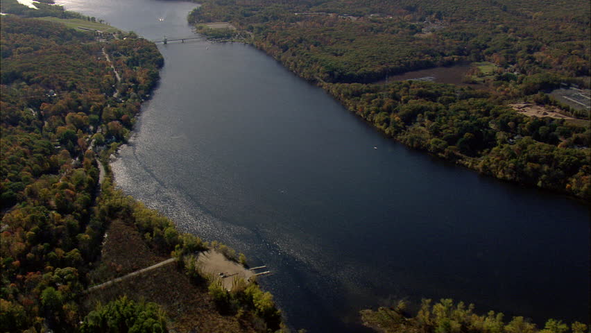Connecticut River And East Haddam Bridge United States, Middlesex County-2008