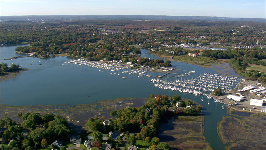 Houses on the Thimble Islands in Connecticut image - Free stock photo ...