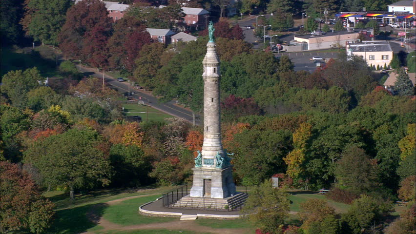 Soldiers And Sailors Monument On East Rock United States, New Haven County-2008