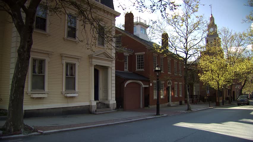 Benefit Street, Providence, Rhode Island