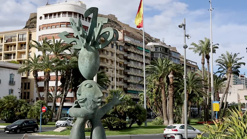 Spain Alacant
A statue in the center of the city