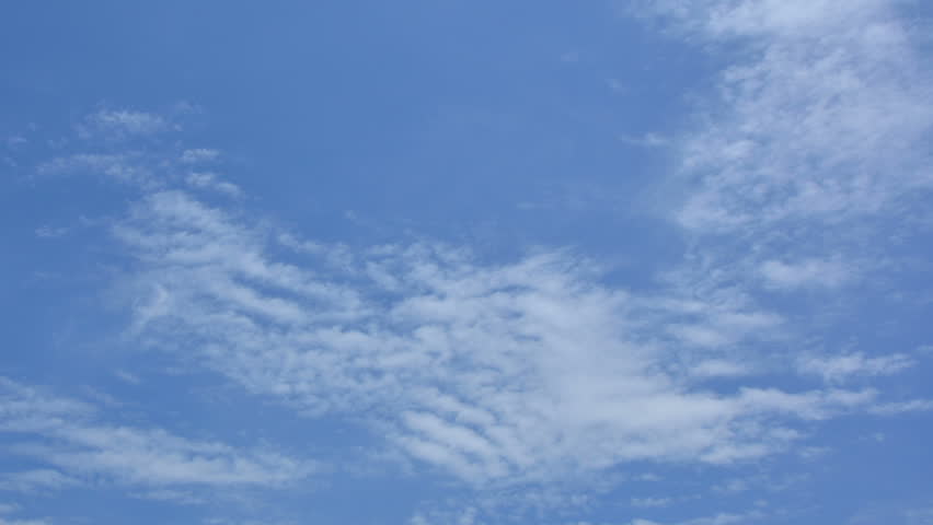 Time-lapse of blue sky