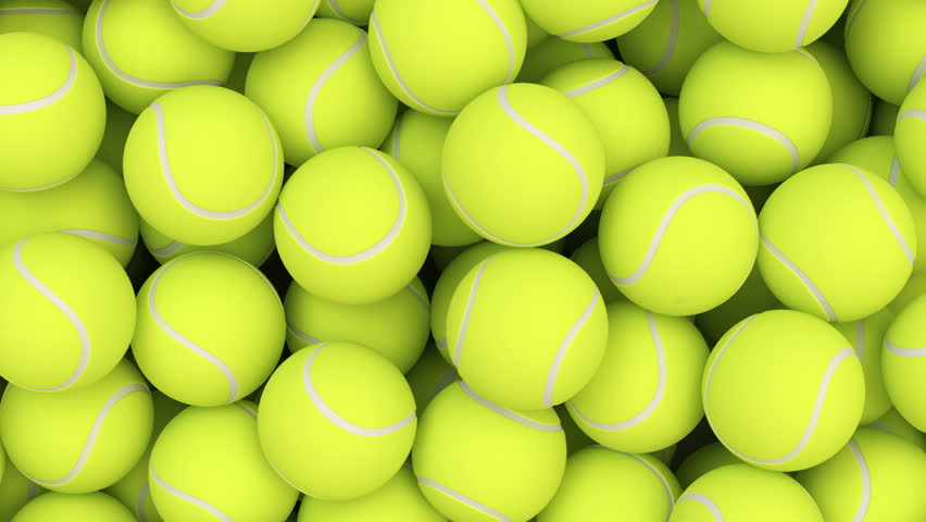 seamless looping 4k animation heap tennis: стоковое видео (без лицензионных...