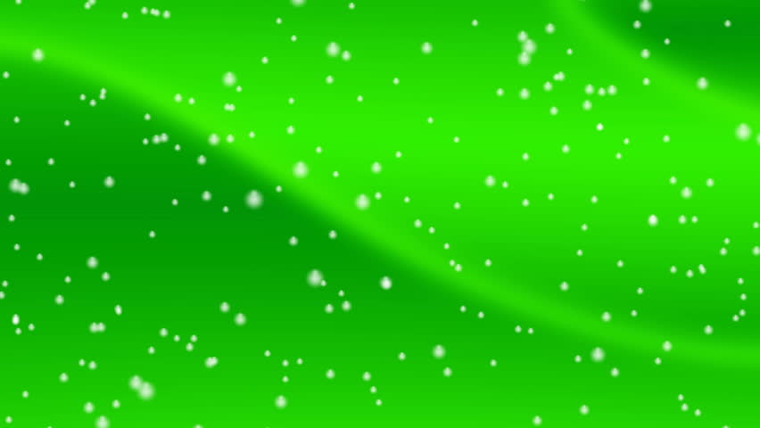 Green snow flack background HD1080