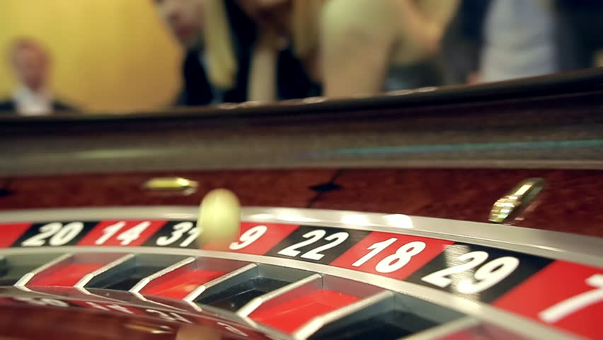 Image with a casino roulette wheel with the ball on number | Shutterstock HD Video #25633373