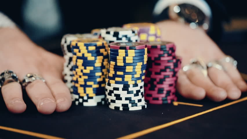 Poker Player Goes All In Concept Stock Footage Video 100 Royalty Free Shutterstock