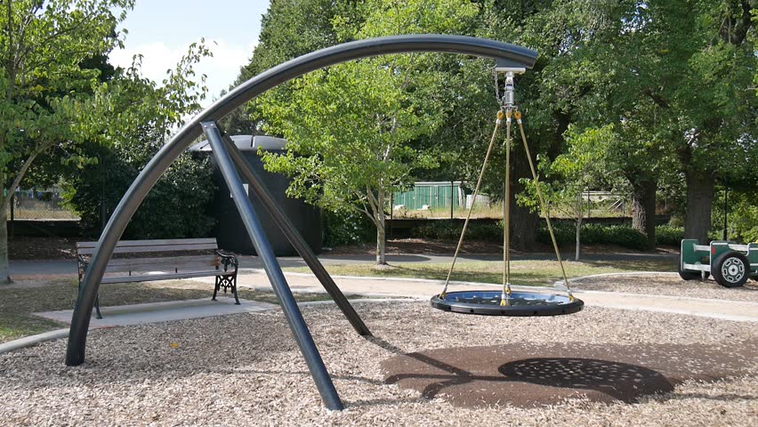 A suburban playground in Hawthorn, in Melbourne, Australia.
