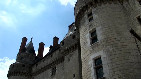 The Châteaux of the Loire Valley Langeais Castel 
are part of the architectural heritage of the historic towns along the Loire River in France. UNESCO  World Heritage Site.