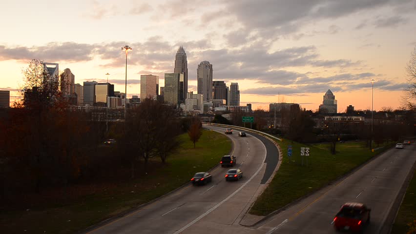 Uptown Charlotte, North Carolina skyline.