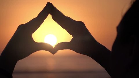 High quality video of house symbol at the sunset in real 1080p slow motion 250fps
