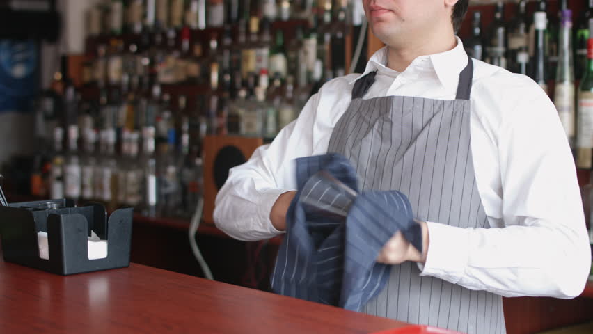 Bartender Cleavage