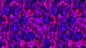 Plasma electricity abstract mosaic seamless loop