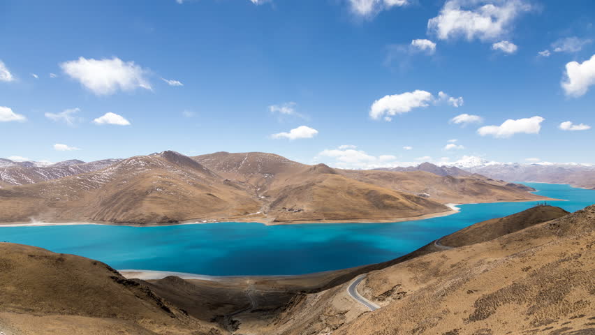 In Tibet, time-lapse photography