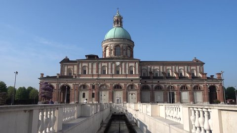 Sanctuary "Santa Maria del Fonte" in Caravaggio, Bergamo - Italy.