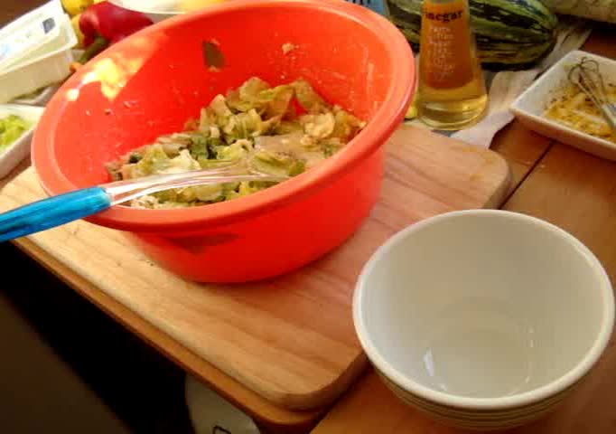 fresh salad with cheese