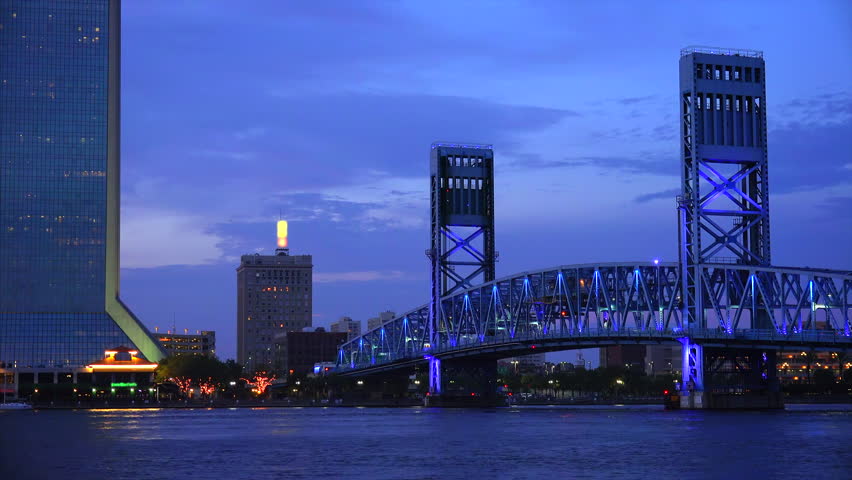 Jacksonville, Florida - Main Street Bridge over the St. John