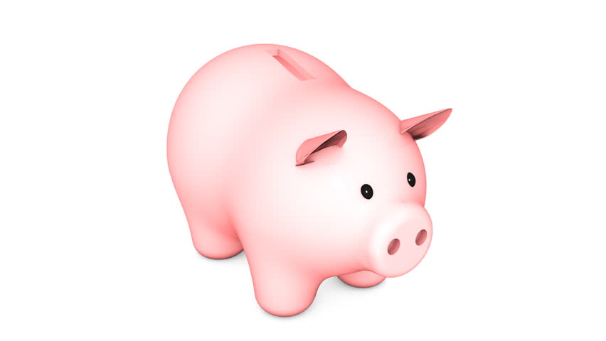 animated piggy bank