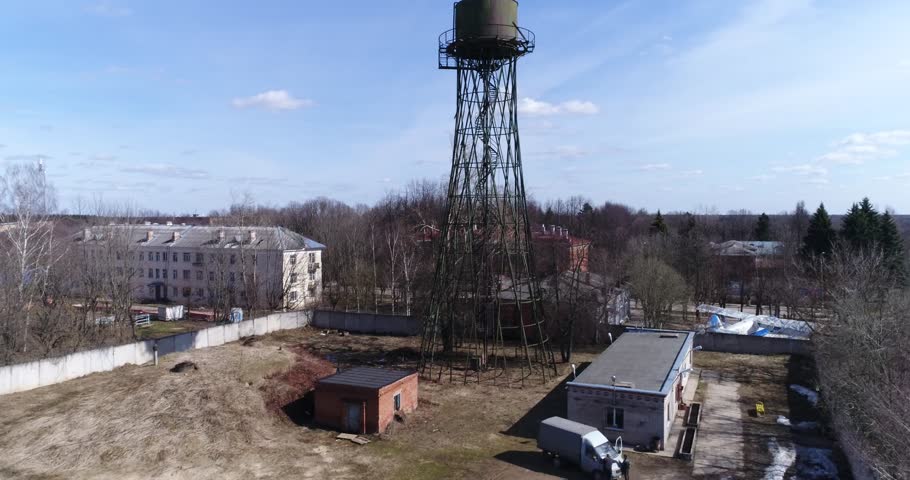 Hyperboloid water tower