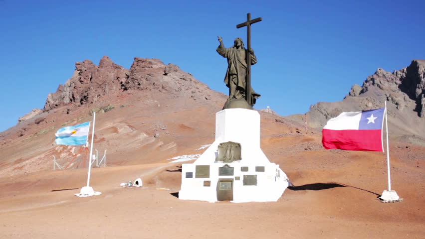 

Monument to Christ on border of Argentina and Chile in the Andes 