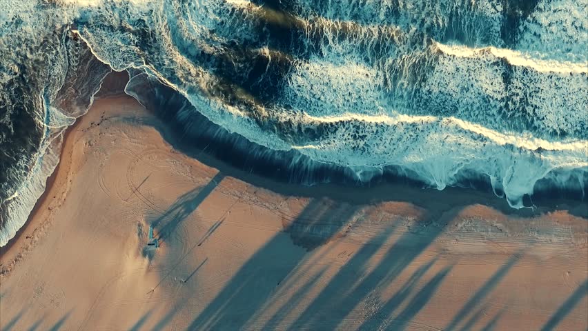 Above the ocean (Venice beach) | Shutterstock HD Video #25801799