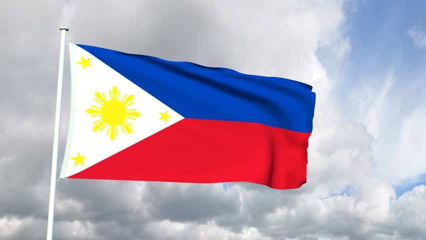 Flag of the Philippines Stock Footage Video (100% Royalty-free) 2584544 ...