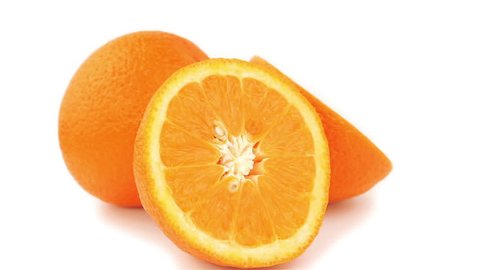 Orange Fruit Orang Slice Isolate On Stock Photo (Edit Now) 569861965