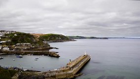 Time-lapse of Mevagissey Fishing harbour in Cornwall, UK. Time-lapse length is 15 minutes condensed into 12 seconds. Time-lapse video so it will feature some jerkiness, etc