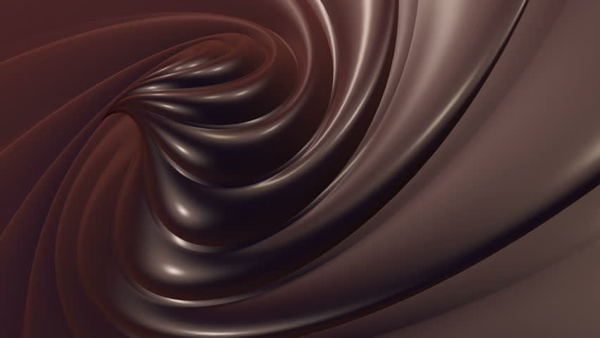 liquid dark chocolate swirl Stock Footage Video (100% Royalty-free