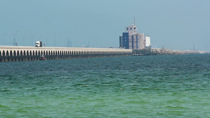 The pier in Progreso, Mexico on the Yucatan Peninsula.  This pier, measuring