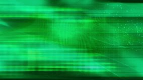 Particles in green and wire frame CG looping abstract animated background 