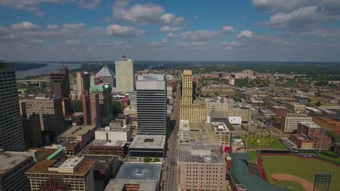 Aerial Tennessee Memphis September 2016 4K