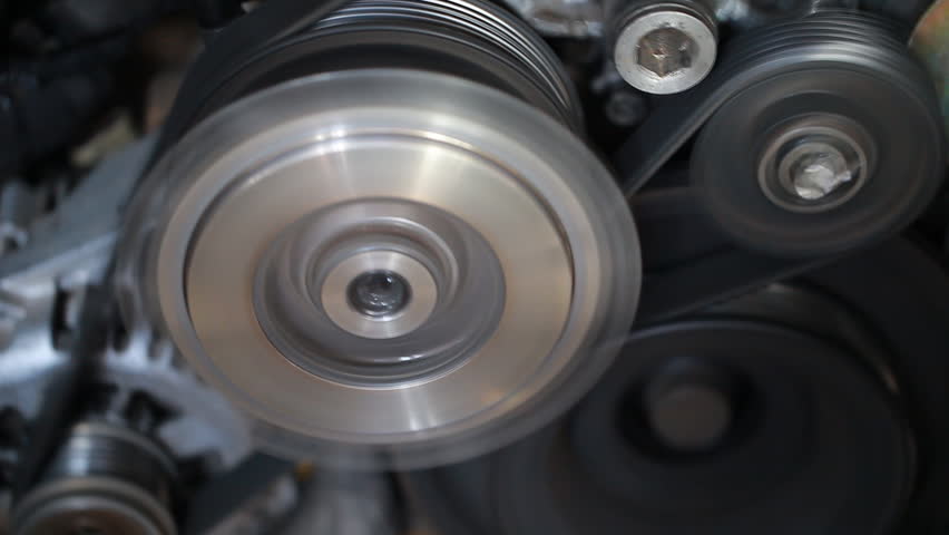 A fragment of the engine is working.