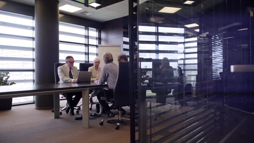 Business meeting on modern office  | Shutterstock HD Video #26014742