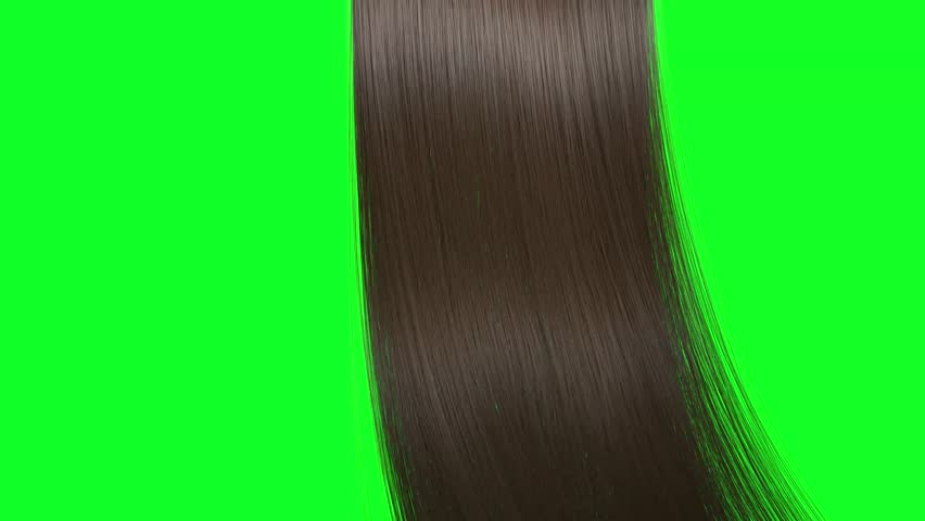blonde wig green screen