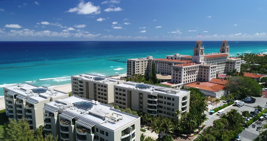 Aerial Footage of West Palm Beach, Florida