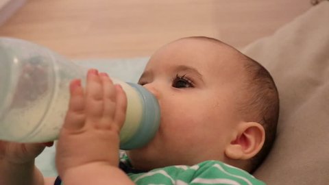 5 month old baby not drinking as much milk