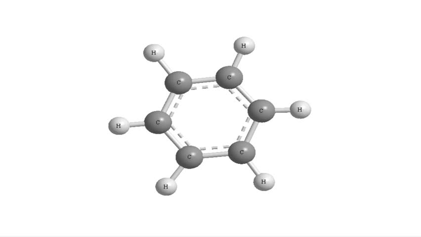 Бензол рисунок молекулы